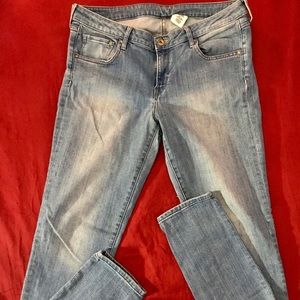 H&M Super Skinny Low Waist Light/Med Wash